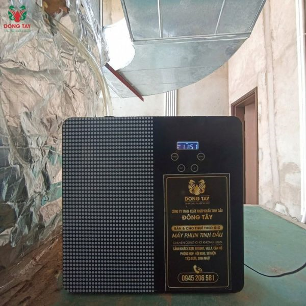 Thi công lắp đặt máy phun tinh dầu công nghiệp đấu nối trực tiếp hệ thống điều hòa trung tâm (HVAC)