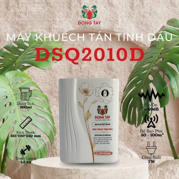 Máy khuếch tán tinh dầu DSQ2010D chính hãng Tinh Dầu Đông Tây