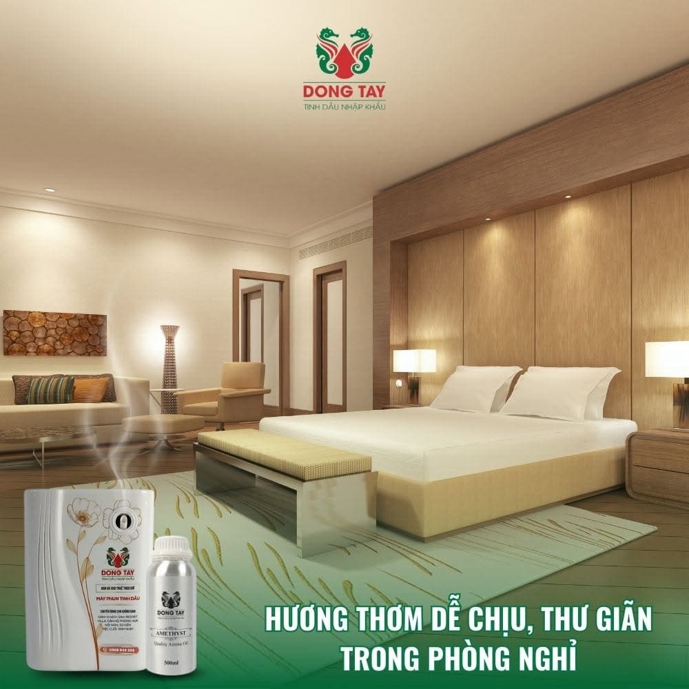 Combo máy rung tán cùng tinh dầu nhập khẩu Tinh Dầu Đông Tây mang lại hương thơm thư giãn trọn vẹn cho phòng nghỉ Combo máy rung tán cùng tinh dầu nhập khẩu Tinh Dầu Đông Tây mang lại hương thơm thư giãn trọn vẹn cho phòng nghỉ