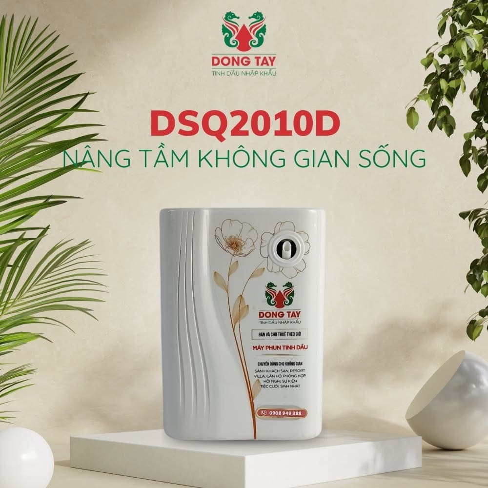Máy khuếch tán tinh dầu DSQ2010D Tinh Dầu Đông Tây thiết kế tinh tế, giúp nâng tầm không gian sống hiện đại Máy khuếch tán tinh dầu DSQ2010D Tinh Dầu Đông Tây thiết kế tinh tế, giúp nâng tầm không gian sống hiện đại