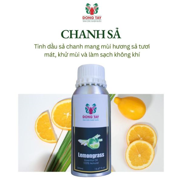 Tinh dầu sả chanh Lemongrass 500ml chiết xuất thiên nhiên Tinh dầu sả chanh Lemongrass 500ml chiết xuất thiên nhiên