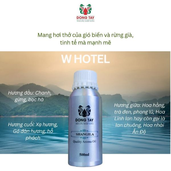 Tinh dầu nước hoa cao cấp W Hotel với cấu trúc ba tầng hương tinh tế Tinh dầu nước hoa cao cấp W Hotel với cấu trúc ba tầng hương tinh tế