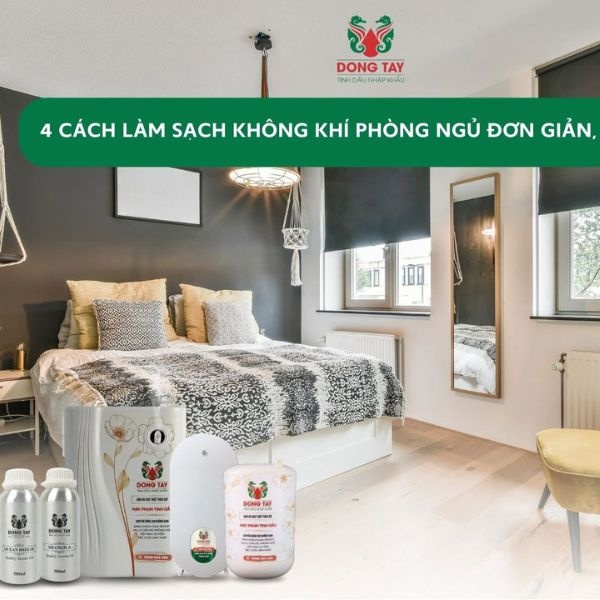 máy khuếch tán và tinh dầu cho phòng ngủ