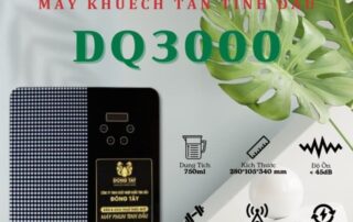 Model DQ3000 với công suất 22W tiết kiệm điện, độ bao phủ từ 300m² đến 500m² cho phân khúc tầm trung