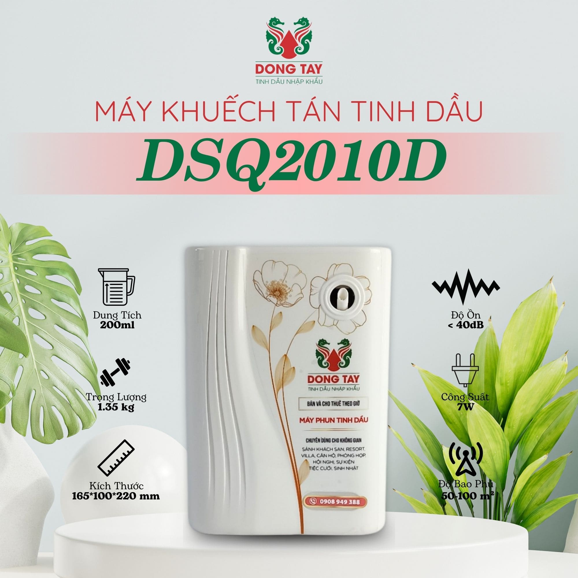 Máy khuếch tán tinh dầu tự động DSQ2010D