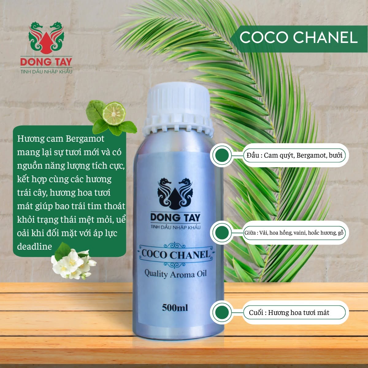 Tinh dầu nước hoa Coco Chanel cao cấp