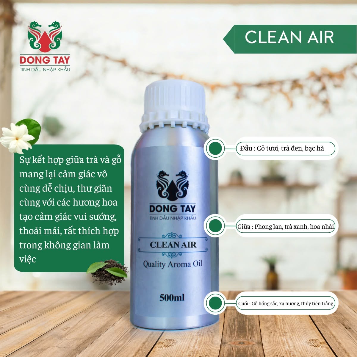 Tinh dầu thanh lọc không khí Clean Air